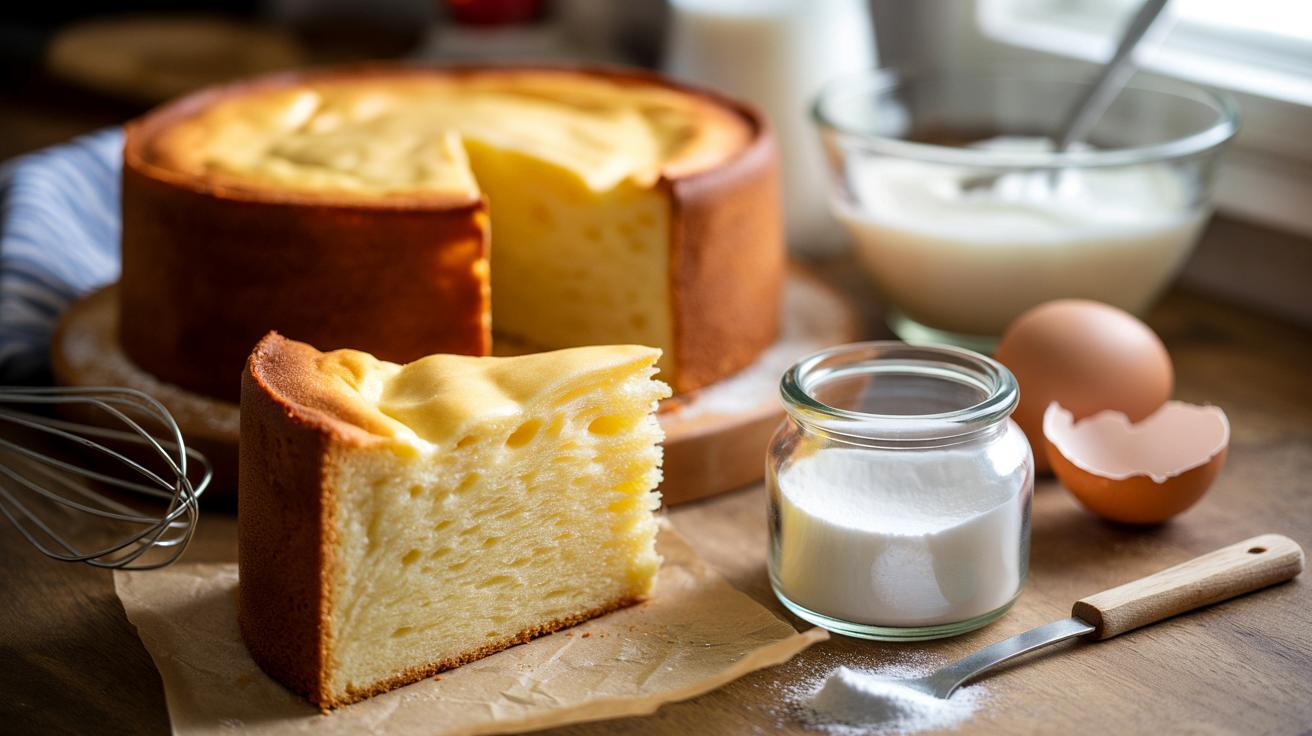 Jogurtowe ciasto jak z najlepszej cukierni: dodaj ten jeden proszek