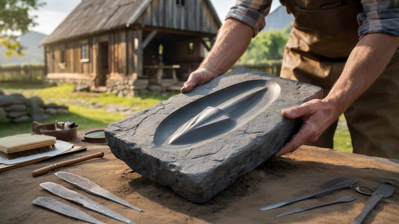 Kamień spod czeskiej stodoły może przepisać historię handlu z epoki brązu