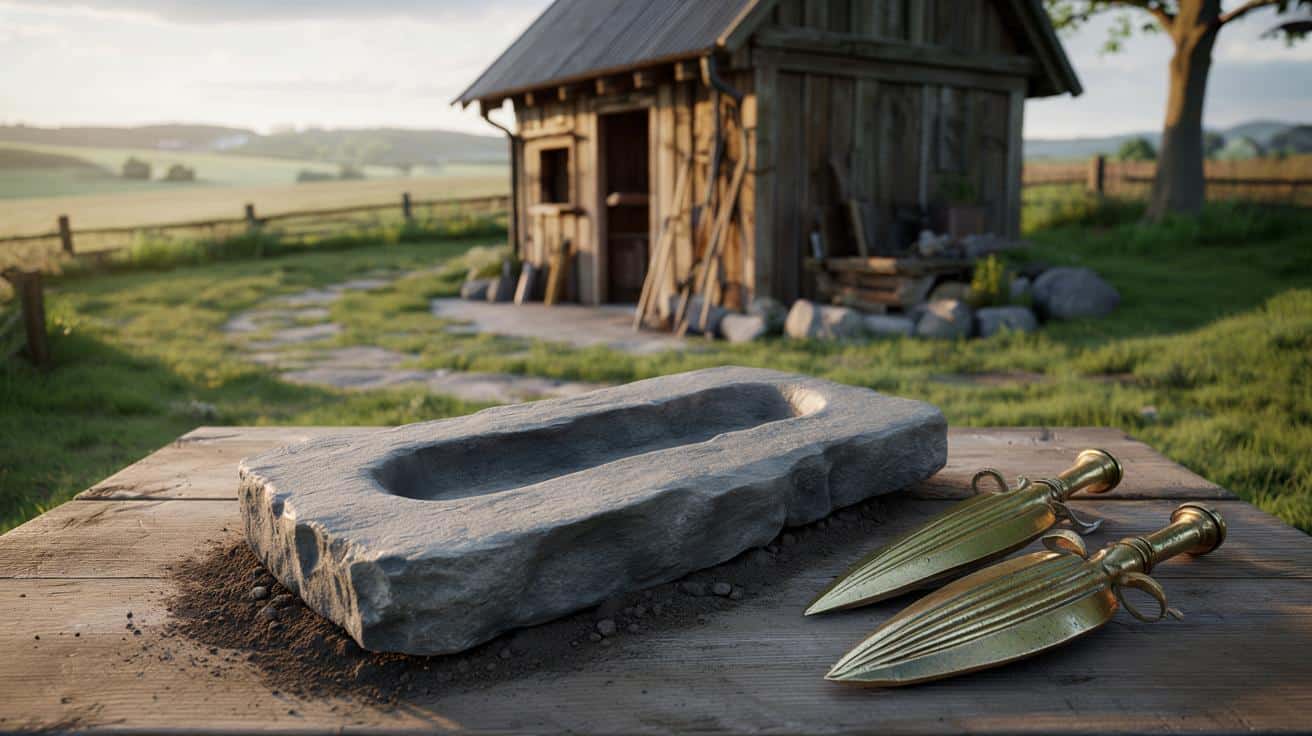 Zwykły kamień z czeskiego ogródka? To brakujące ogniwo handlu z epoki brązu