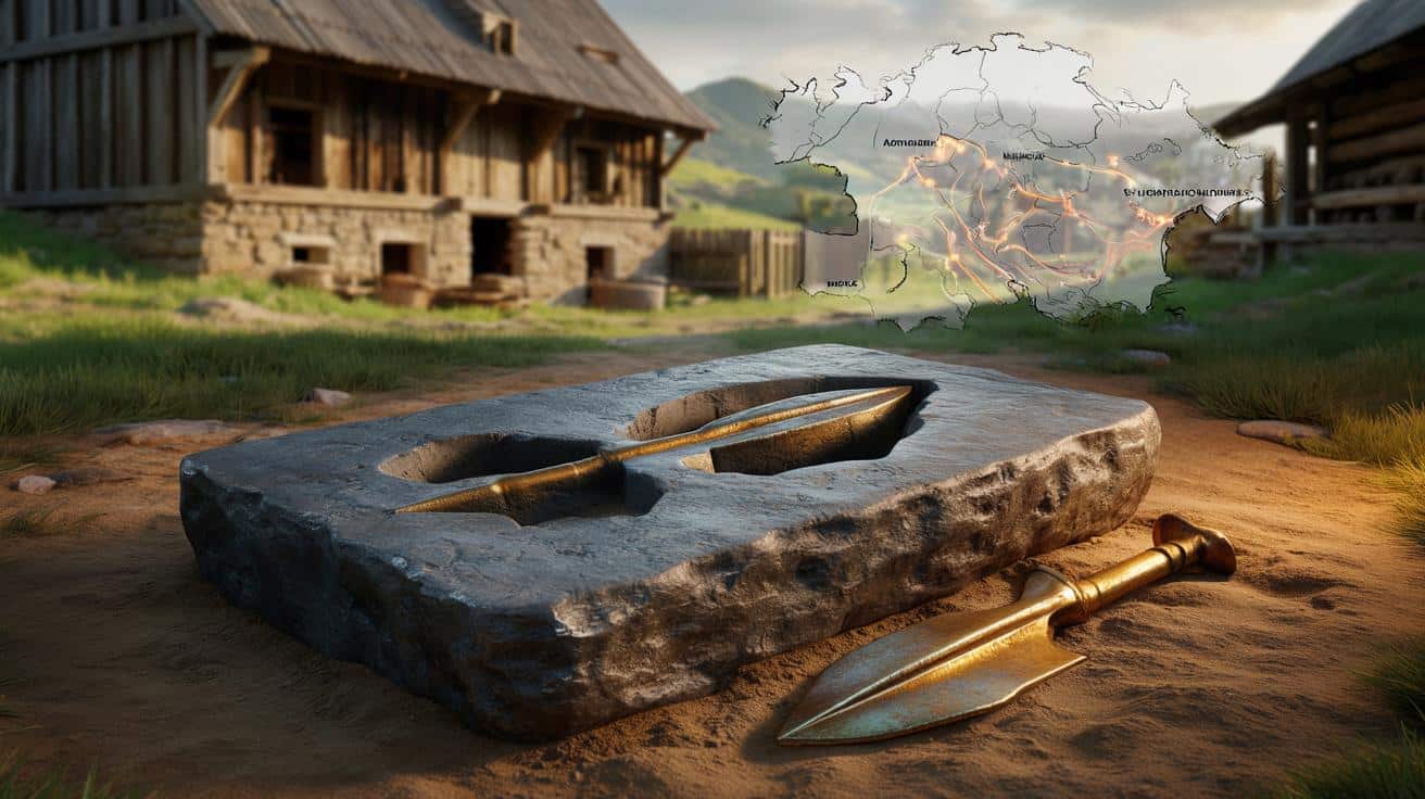 Kamień spod czeskiej stodoły, który przepisał historię handlu w epoce brązu