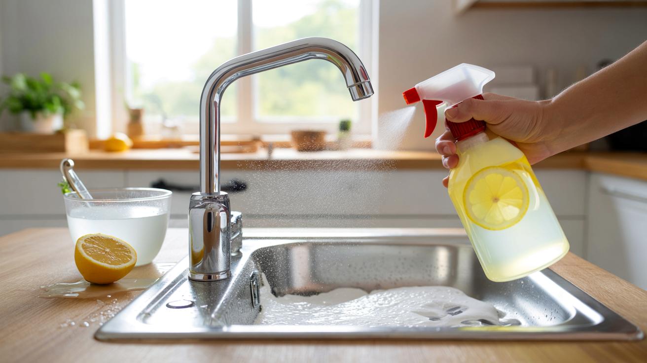 Kamień znika bez szorowania: babciny sposób na zlew i kran