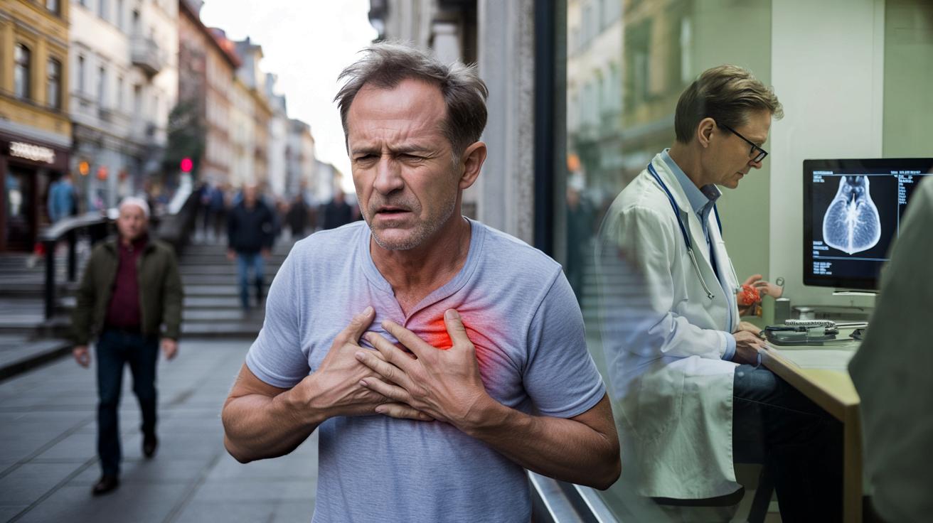 Kardiolog wyjaśnia dlaczego ból między łopatkami który pojawia się podczas wysiłku i mija w spoczynku jest ważniejszym sygnałem alarmowym niż ból w klatce piersiowej i dlaczego Polacy go ignorują latami