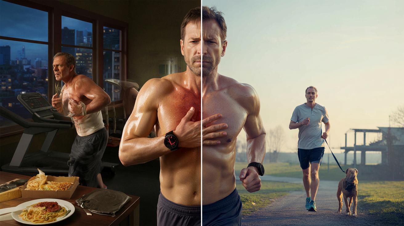 Kardiolog wyjaśnia, dlaczego ćwiczenia wieczorem po kolacji mogą bardziej obciążać serce niż poranne na czczo i jak zmiana pory treningu zmniejsza ryzyko arytmii