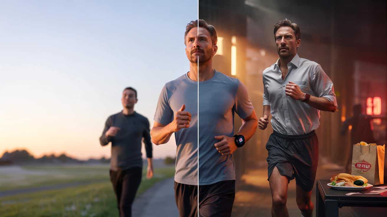 Kardiolog wyjaśnia, dlaczego ćwiczenia wieczorem po kolacji mogą bardziej obciążać serce niż poranne na czczo i jak zmiana pory treningu zmniejsza ryzyko arytmii