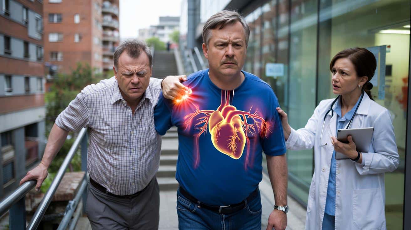 Kardiolog wyjaśnia dlaczego ból między łopatkami który pojawia się podczas wysiłku i mija w spoczynku jest ważniejszym sygnałem alarmowym niż ból w klatce piersiowej i dlaczego Polacy go ignorują latami