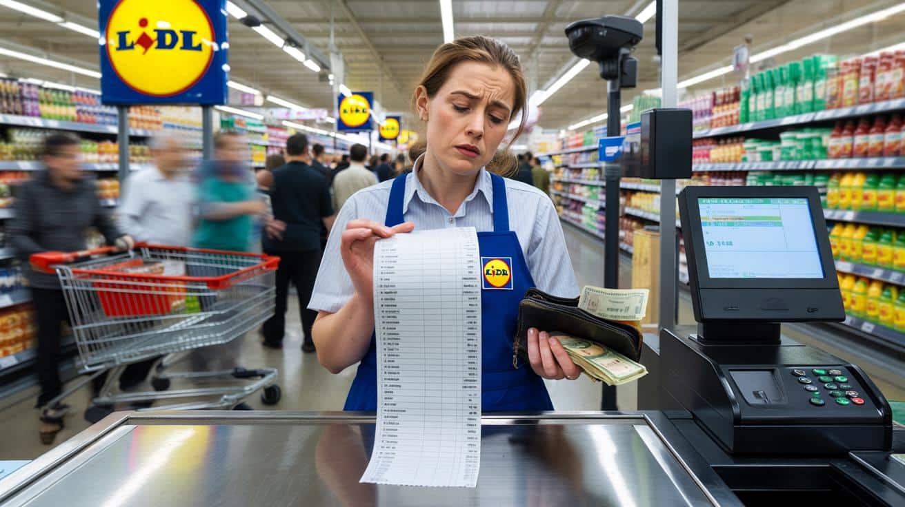 Kasjer z Lidla ujawnia pasek wypłaty i pokazuje, ile naprawdę zostaje mu w portfelu