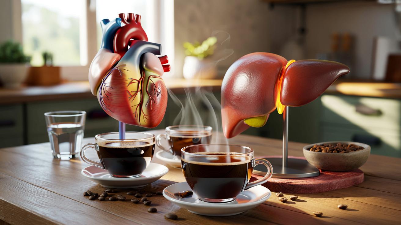 Kawa a twoja wątroba i serce: ile filiżanek naprawdę służy zdrowiu?