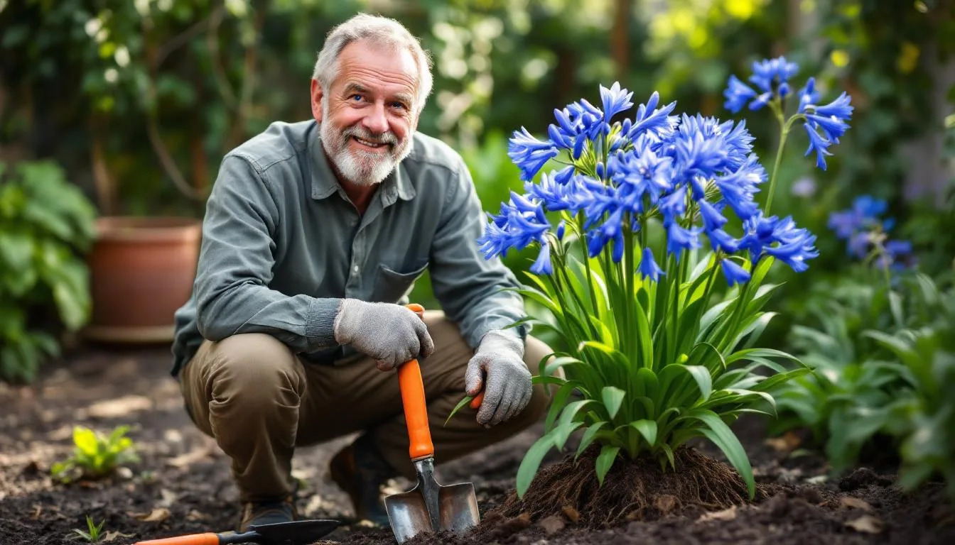 Kiedy i jak dzielić agapant, aby zapewnić długotrwałe kwitnienie