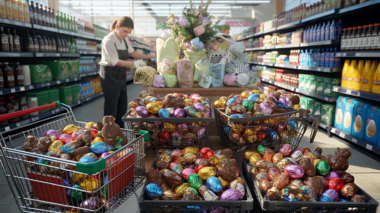 Kiedy kupić czekoladowe jajka wielkanocne, żeby zapłacić o połowę mniej