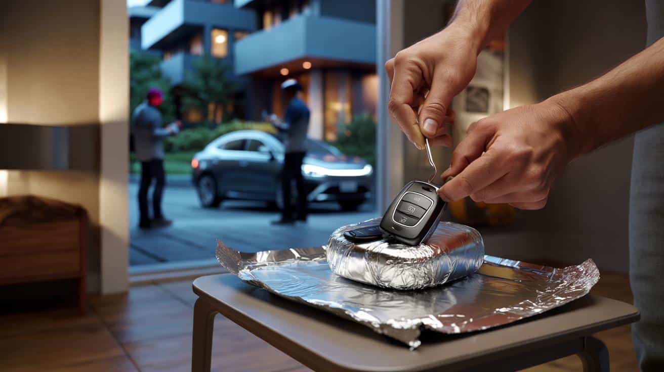 Coraz więcej kierowców owija kluczyki folią aluminiową. Oto dlaczego