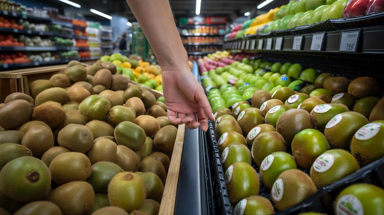 Kiwi w sklepie: jedna decyzja przy półce podwaja cenę za kilo