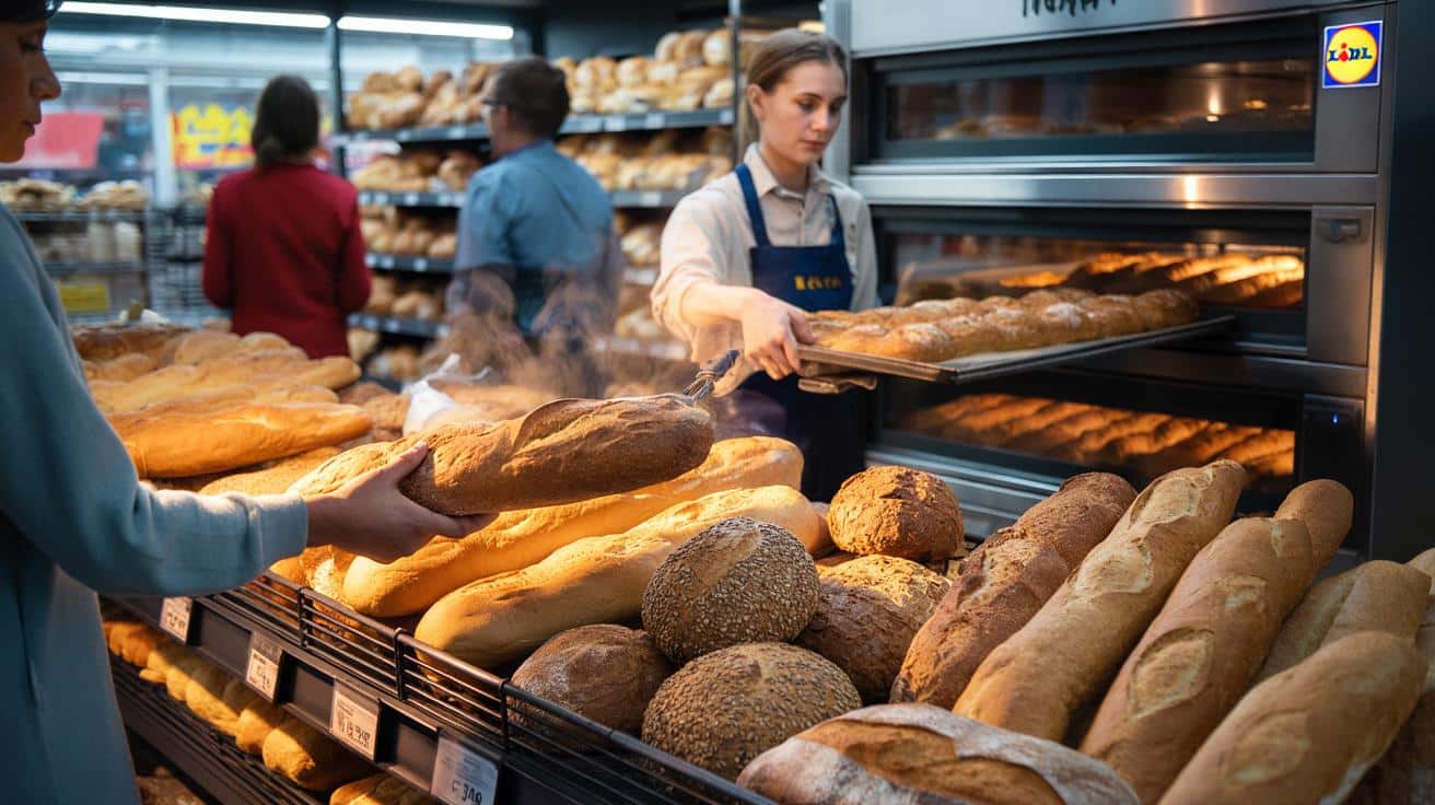Klienci nie mają pojęcia: o tej godzinie w Lidlu chwycisz najtańszy, gorący chleb