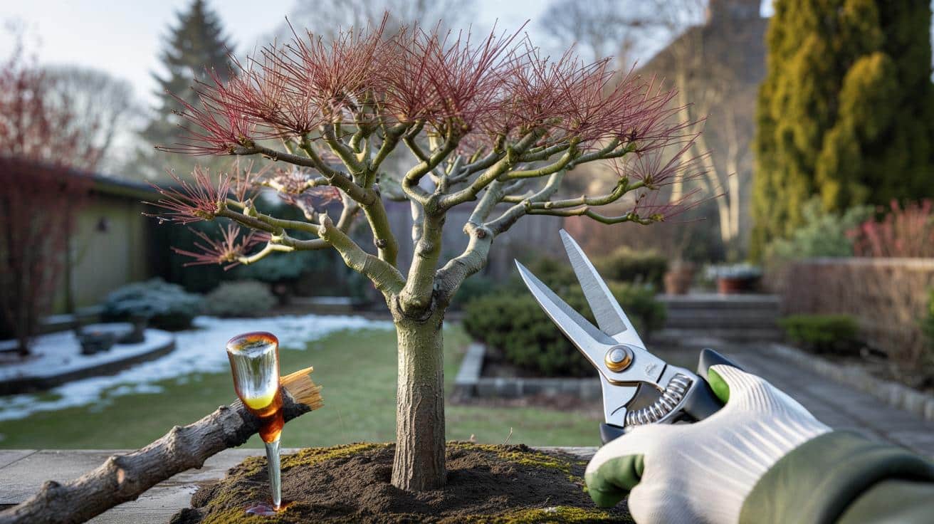 Masz klon japoński w ogrodzie? Ten błąd z lutym może go wykończyć