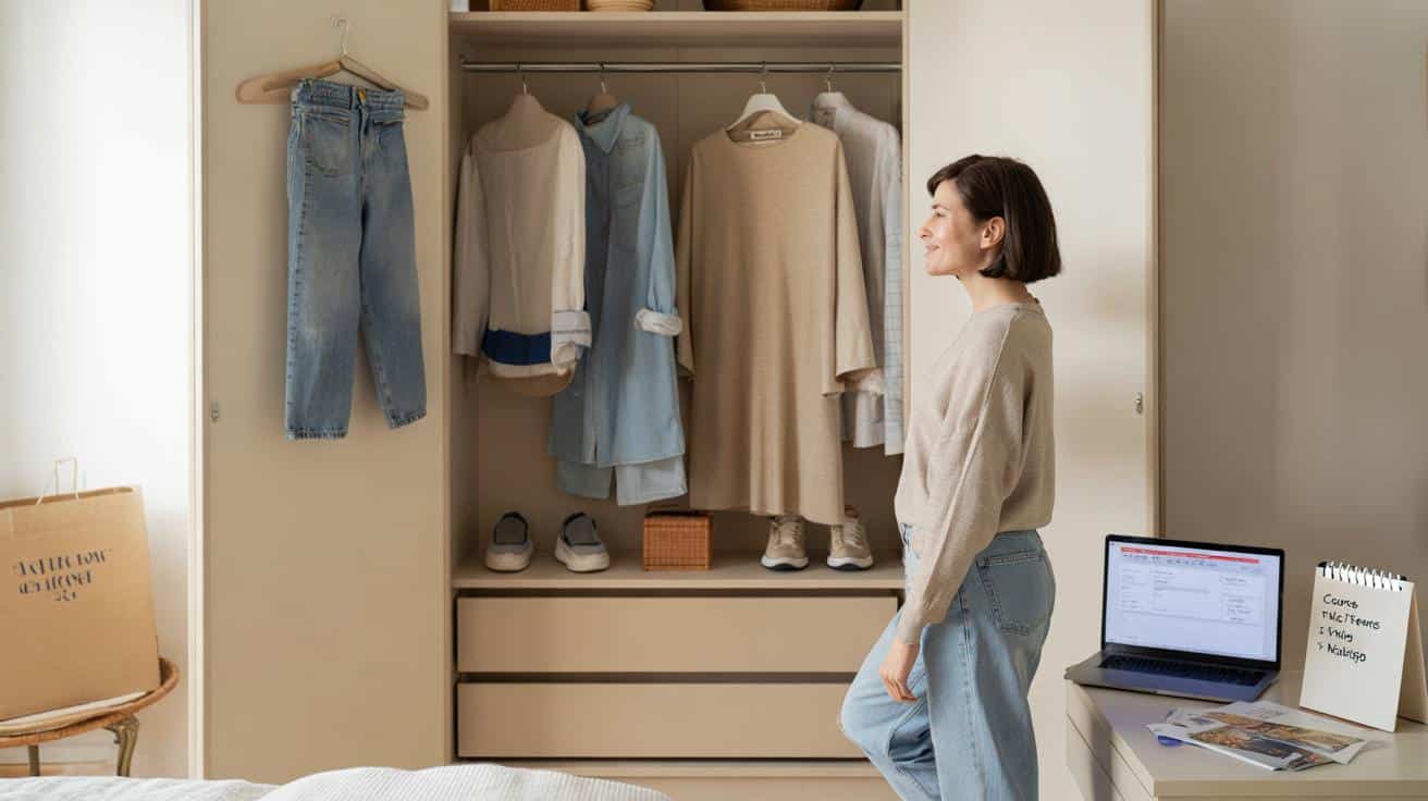 Kobieta która przez rok nie kupiła żadnego nowego ubrania opisuje co zmieniło się w jej szafie finansach i relacjach społecznych i czego absolutnie się nie spodziewała