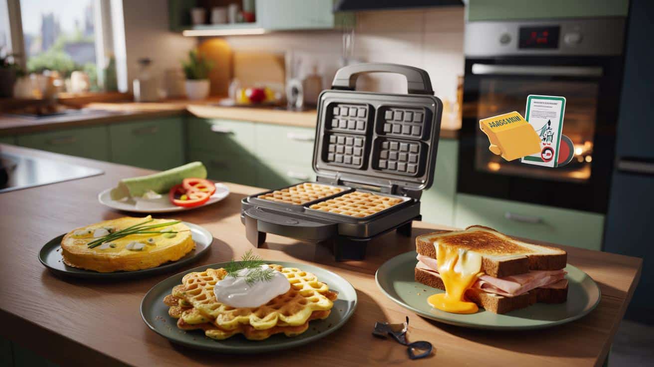 Kolacja z gaufrownicy: 3 wytrawne przepisy, które oszczędzają prąd