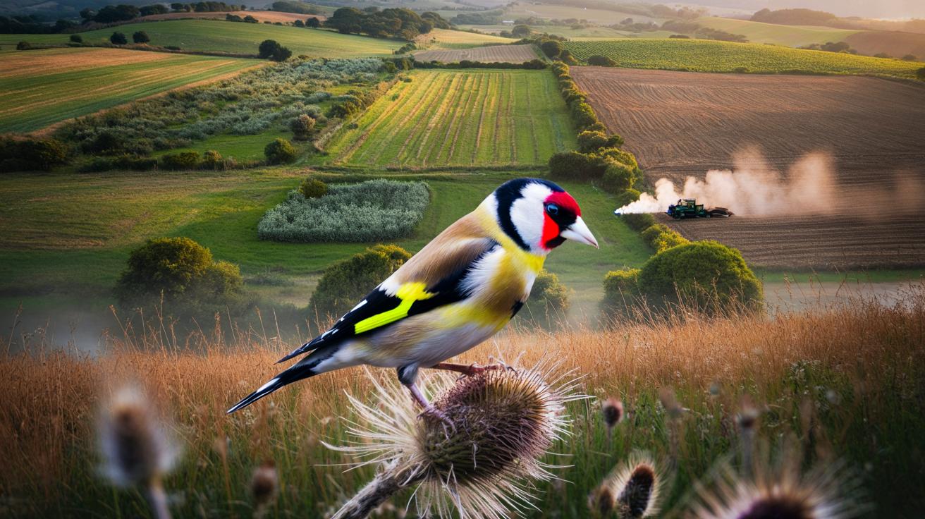 Kolorowy czyżyk symbolem 2026 roku. Alarm dla pól i miast