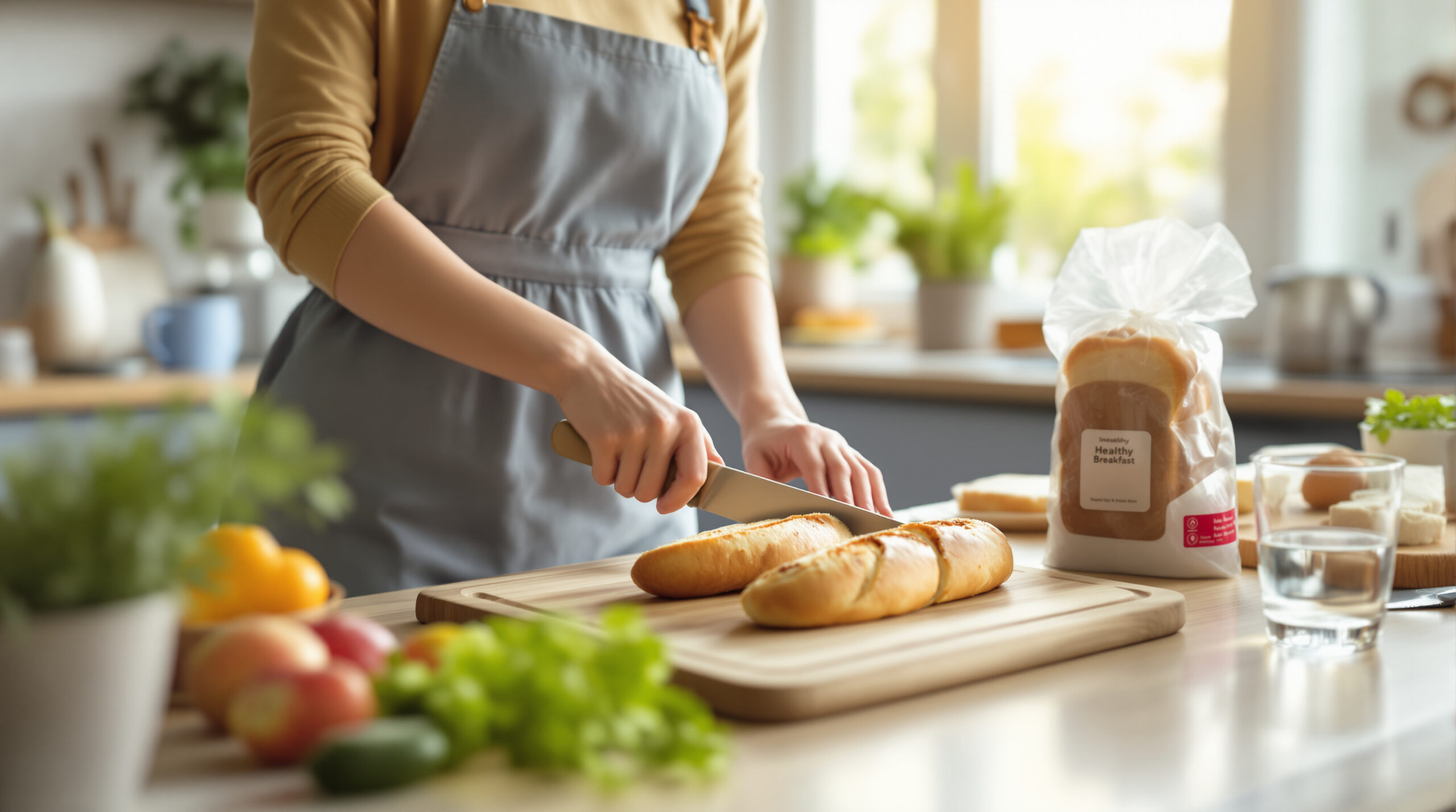 Koniec z chlebem tostowym: bagietka staje się Twoim sprzymierzeńcem w zrównoważonej diecie według wskazówek dietetyczki Julie Boët.