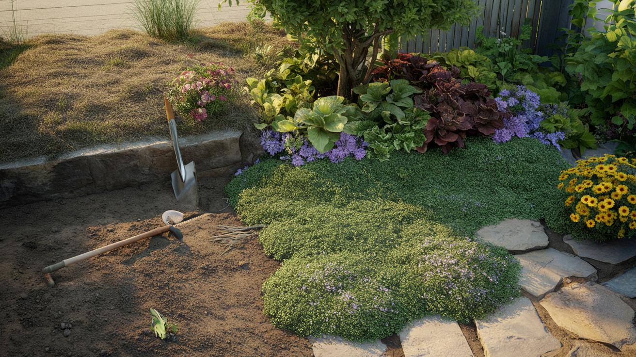 Koniec z plewieniem: rośliny okrywowe, które same „sprzątają” ogród