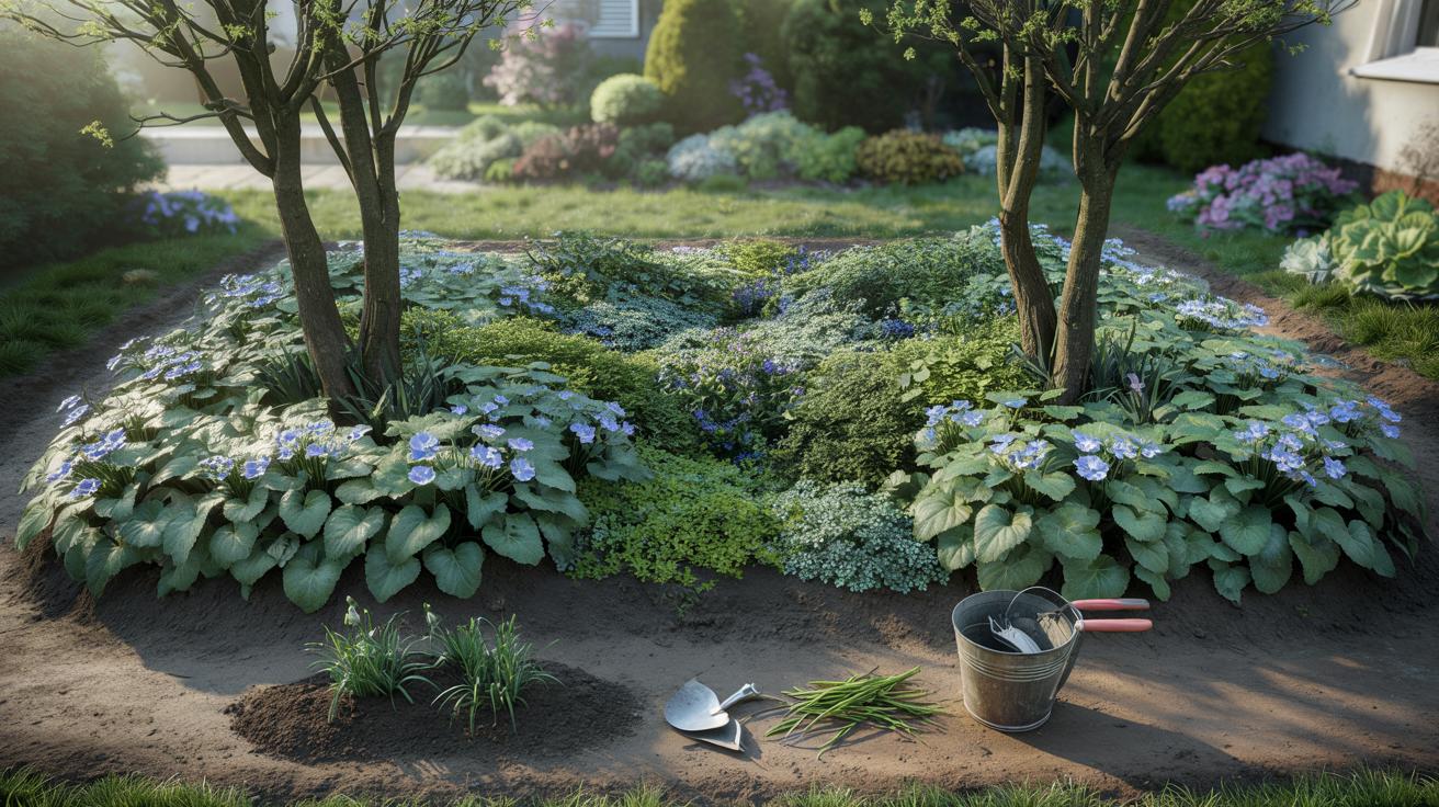 Koniec z uciążliwym pielenie: marcowe byliny, które robią kwietny dywan