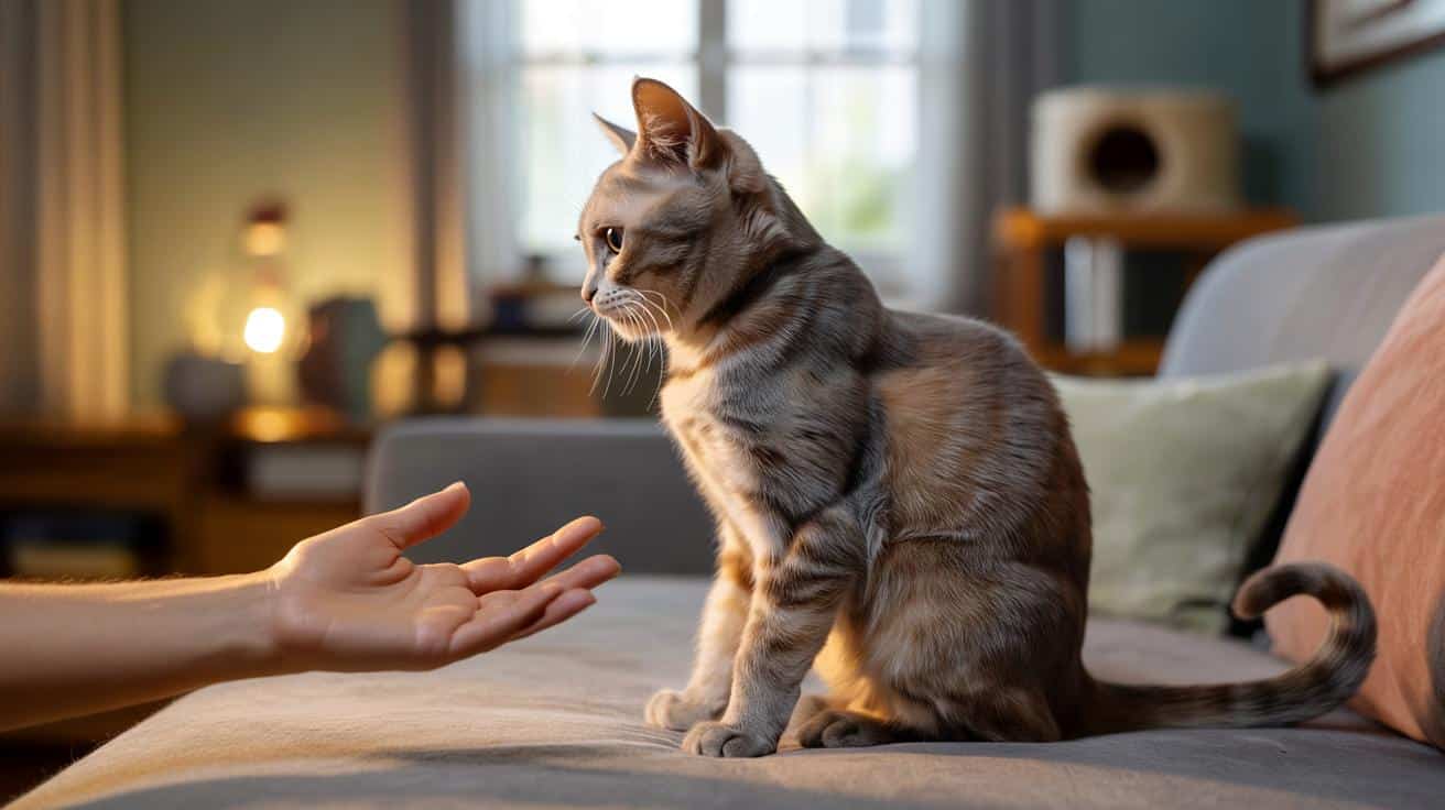 Twój kot nagle ucieka przed głaskaniem? Oto co może sygnalizować