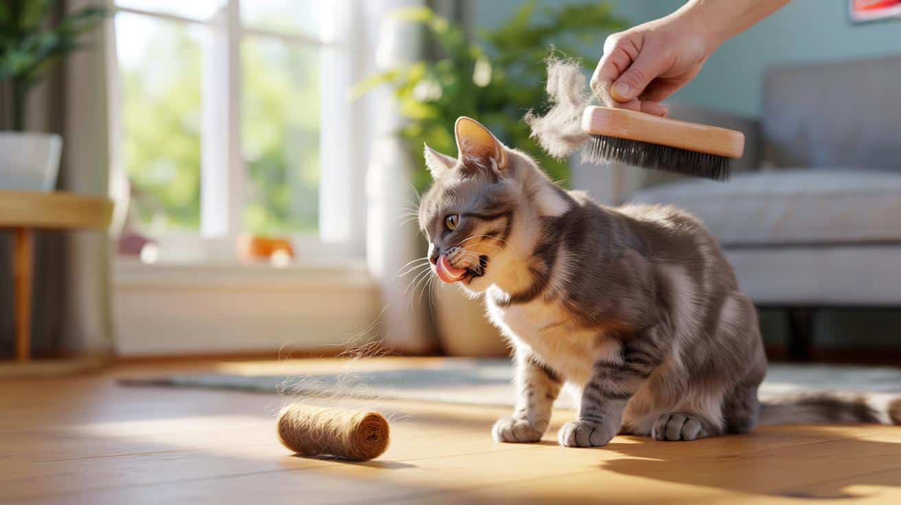 Kot wypluwa brązowe „cygara”? Weterynarze wyjaśniają, co dzieje się w jego brzuchu