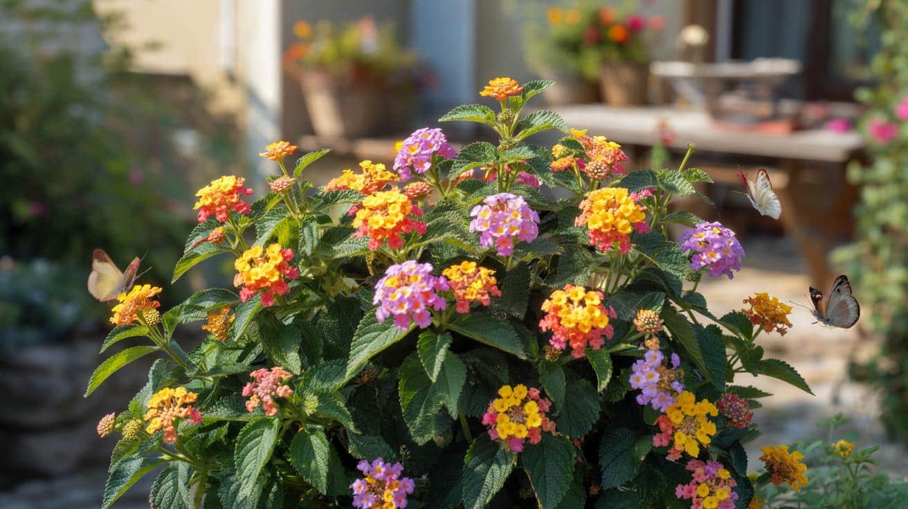 Król odporności w ogrodzie: lantana, krzew kwitnący cały rok