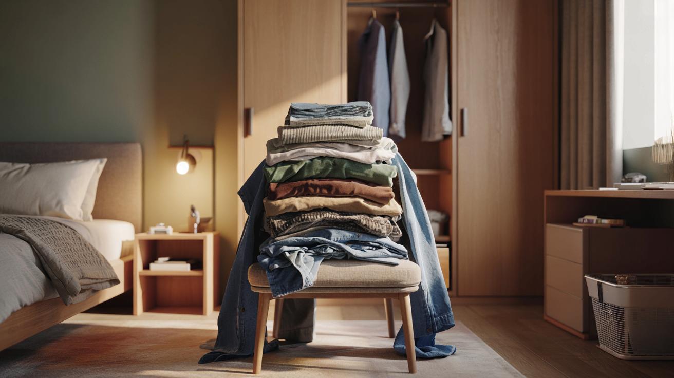 Masz w pokoju „krzesło na ubrania”? Psychologowie mają na to ciekłe wyjaśnienie