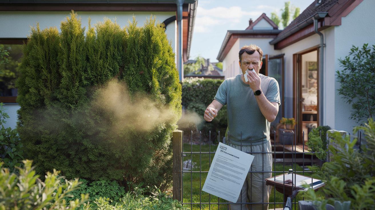 Krzewy uczulają sąsiada? Jak daleko sięga twoje prawo do ogrodu