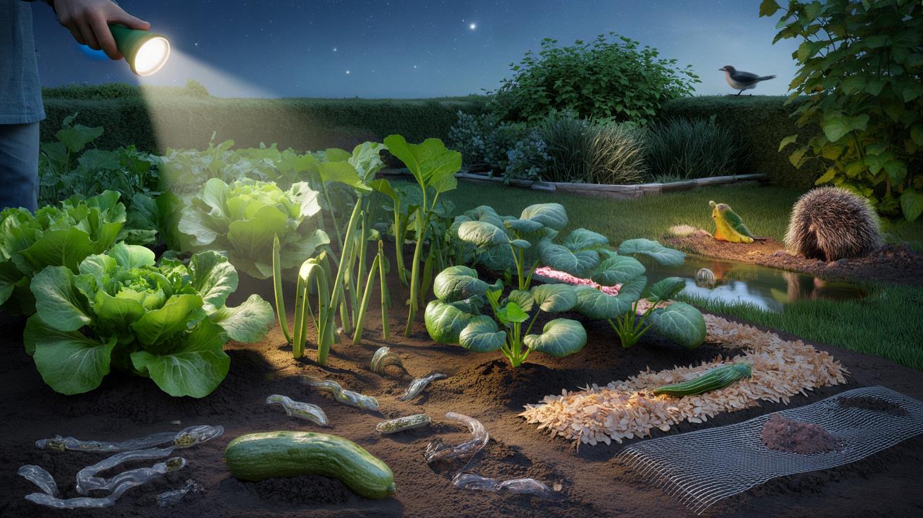 Kto niszczy twoje warzywa nocą i jak go powstrzymać bez chemii