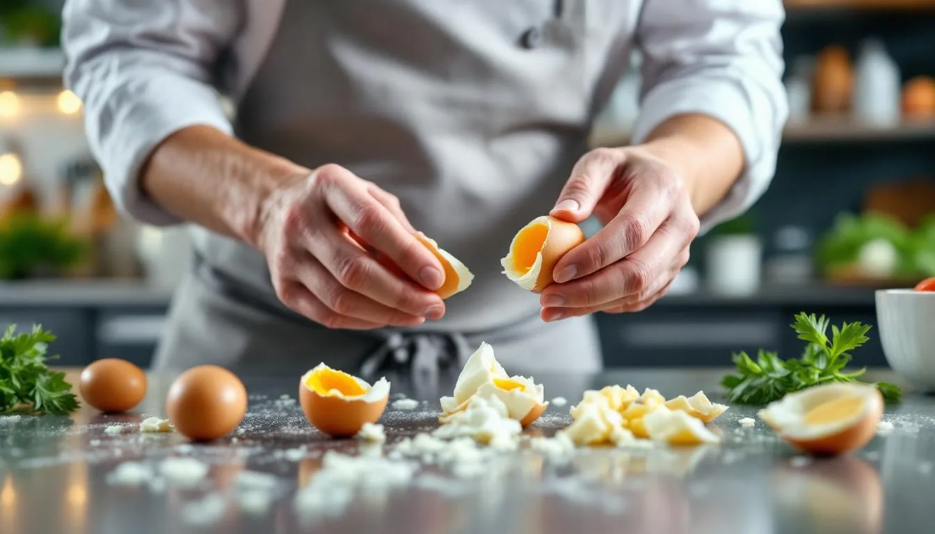 Kucharz ujawnia, dlaczego ten jeden błąd przy gotowaniu jajek utrudnia ich obieranie