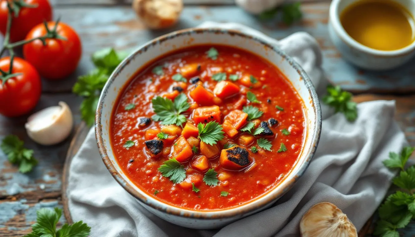 Kucharz ujawnia, dlaczego zupa pomidorowa z pieczonych pomidorów smakuje lepiej