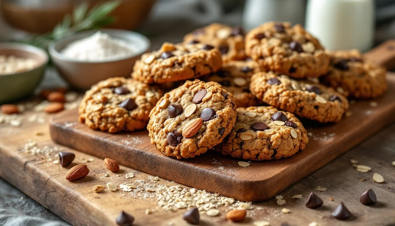 Kucharz ujawnia, jak upiec miękkie wegańskie ciasteczka bezglutenowe w 30 minut