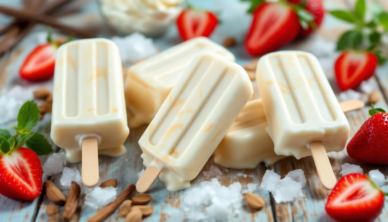 Kucharz ujawnia, jak zrobić kremowe lody na patyku bez maszyny i kryształków