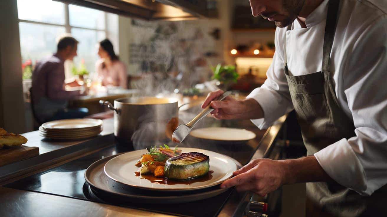 Kucharz zdradza dlaczego zawsze podgrzewa talerze przed podaniem i jak wpływa to na smak jedzenia