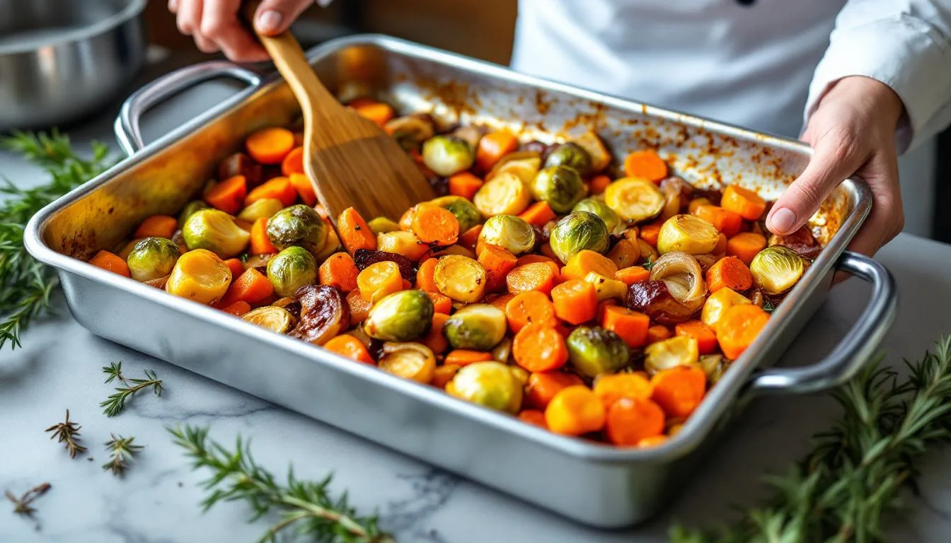 Kucharz zdradza, jak piec warzywa, by były karmelizowane, nie gotowane