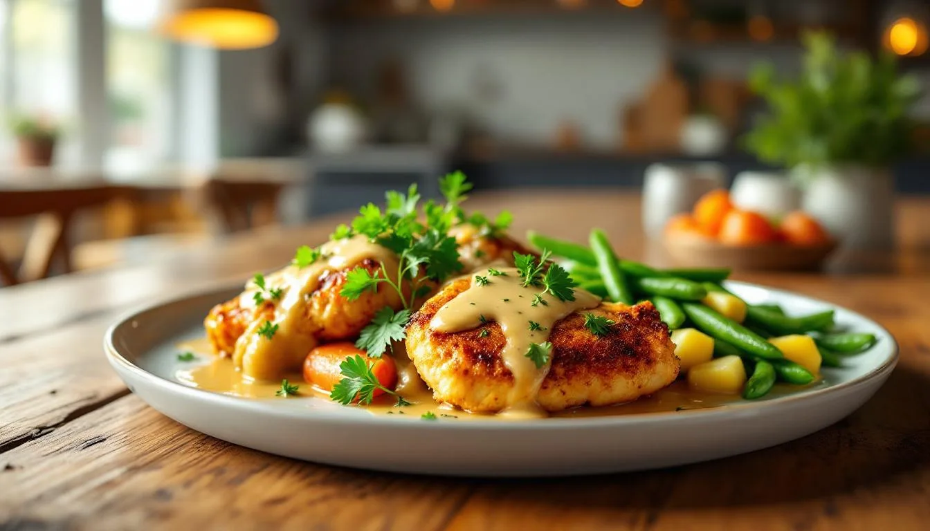 Kucharz zdradza, jak zrobić restauracyjnego kurczaka w sosie śmietanowym w domu