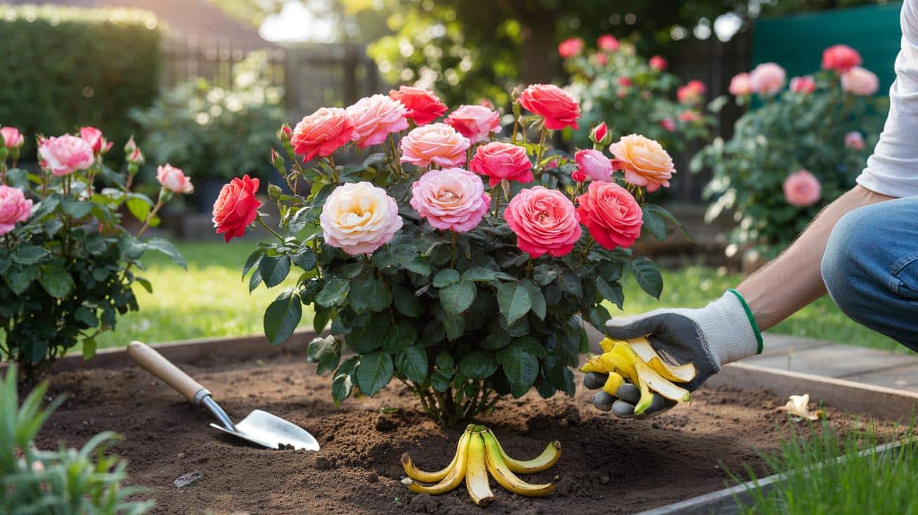 Ten kuchenny odpad sprawi, że róże będą kwitły bez przerwy