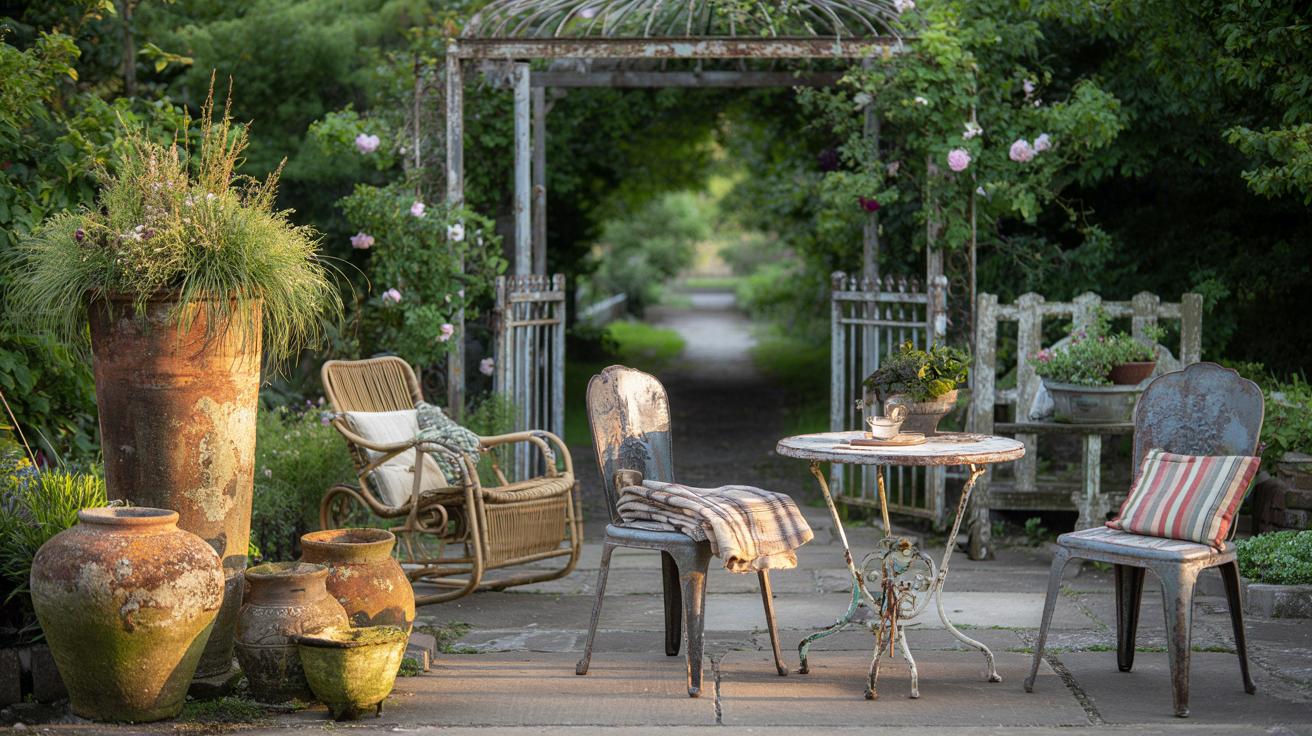 5 kultowych znalezisk z targów staroci, które odmienią każdy ogród