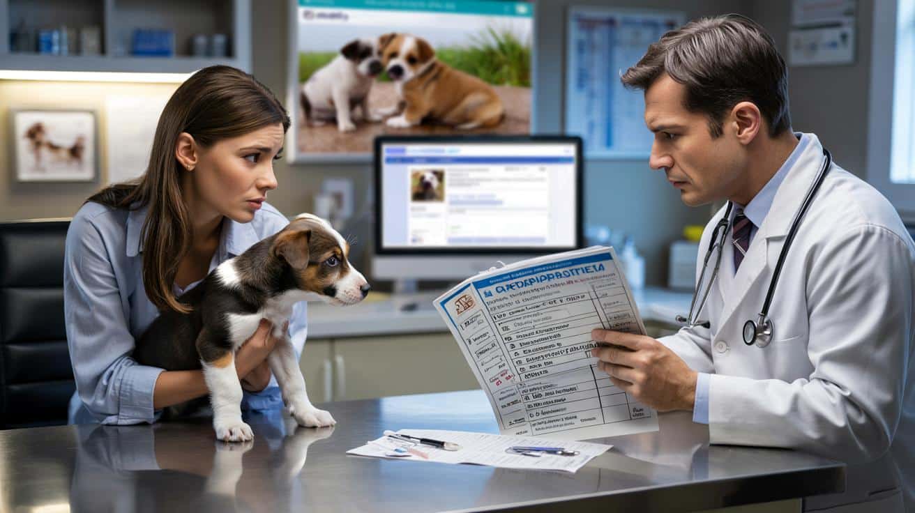 Kupiła szczeniaka z Facebooka za 450 euro. Weterynarz od razu wyczuł oszustwo