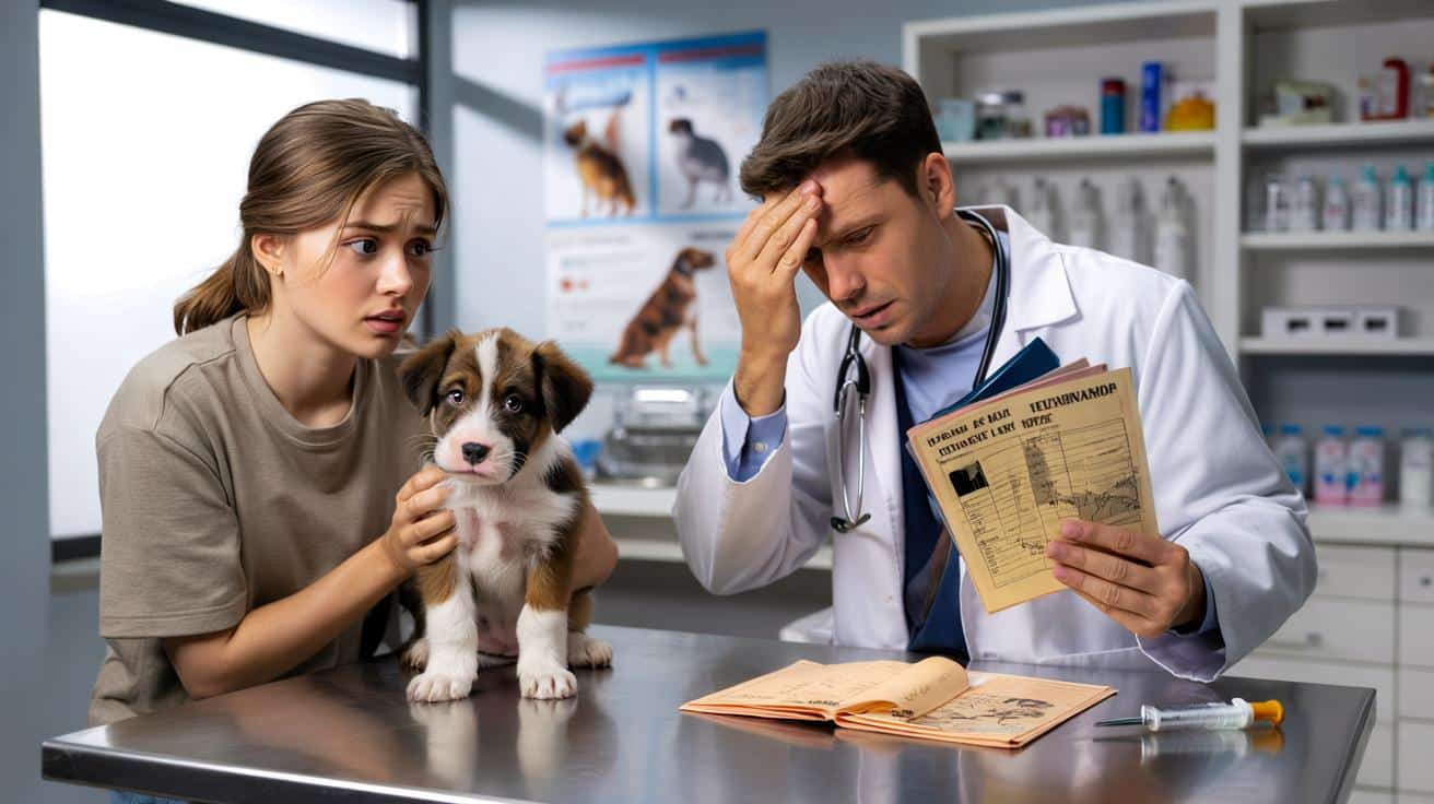 Kupiła szczeniaka z Facebooka za 450 euro. Weterynarz złapał się za głowę, gdy zobaczył dokumenty