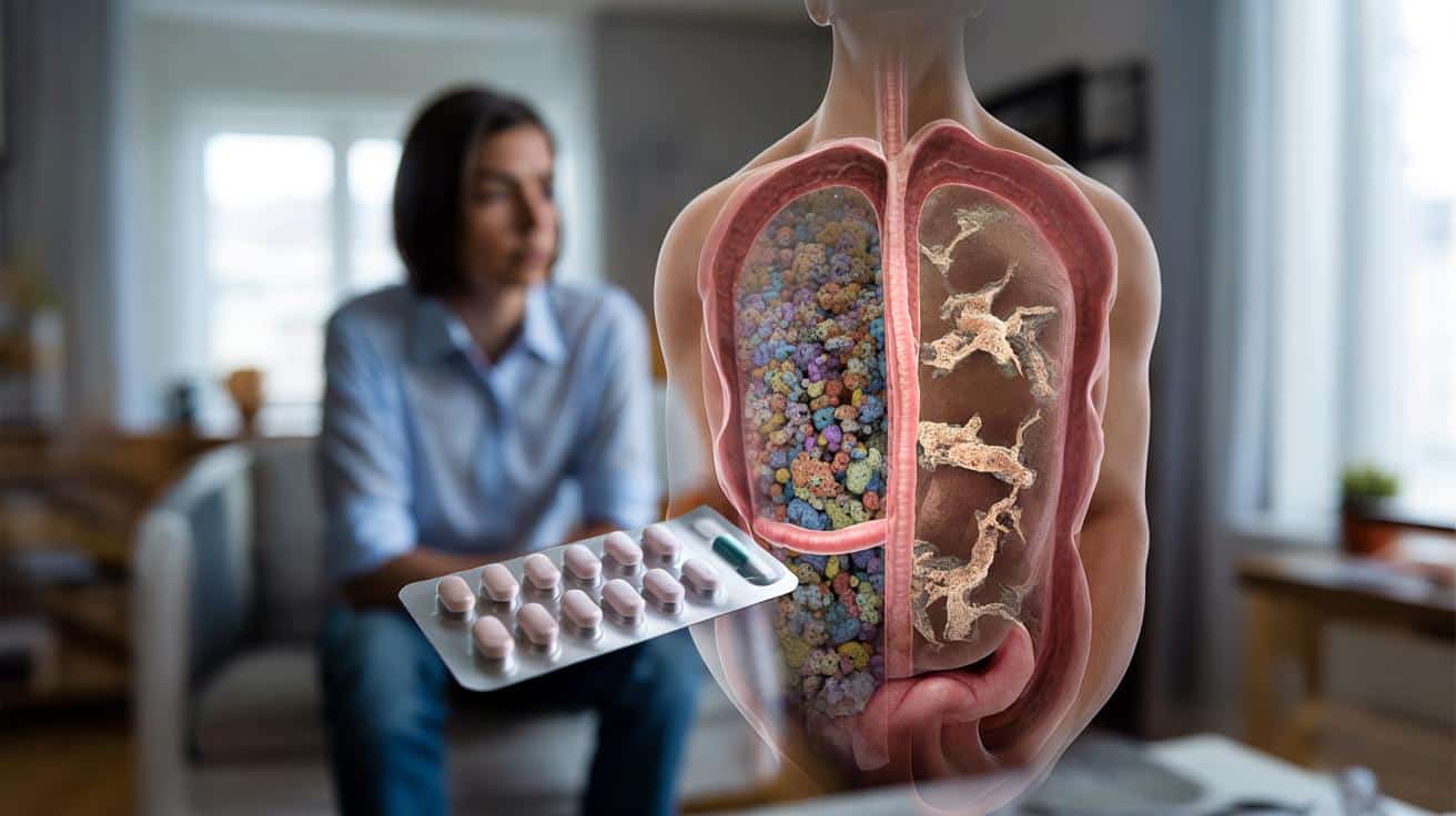 Jedna kuracja antybiotykiem może namieszać w jelitach na 8 lat