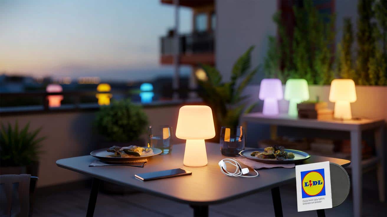 Nowa lampka LED z Lidla za grosze: bez kabli, idealna na balkon i taras na długie wieczory