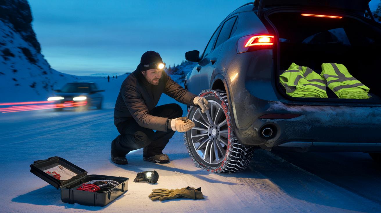 Łańcuchy śniegowe: co sprzedawcy przemilczają przed zimą