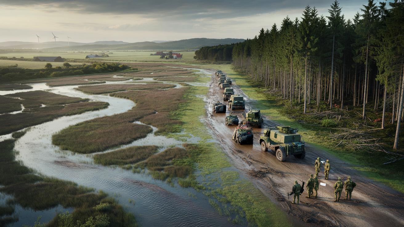 Las, bagna i rzeki zamiast murów. Europa testuje nową tarczę obronną