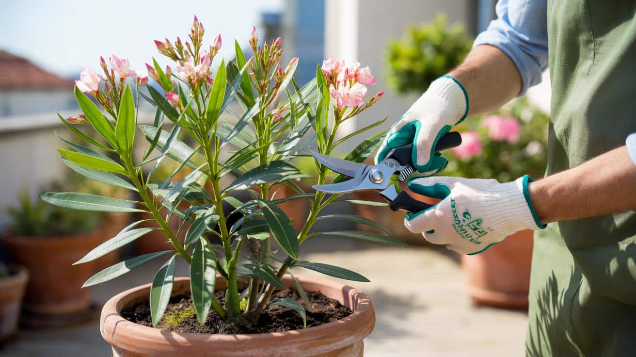 Laur oleander wiosną: kiedy i jak ciąć, żeby latem kipiał kwiatami
