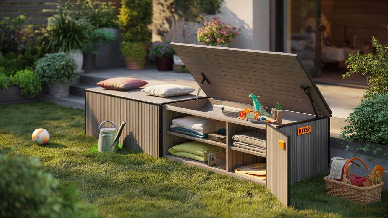 Ławka ze schowkiem Keter Eden 2 w 1: test praktycznego hitu do ogrodu
