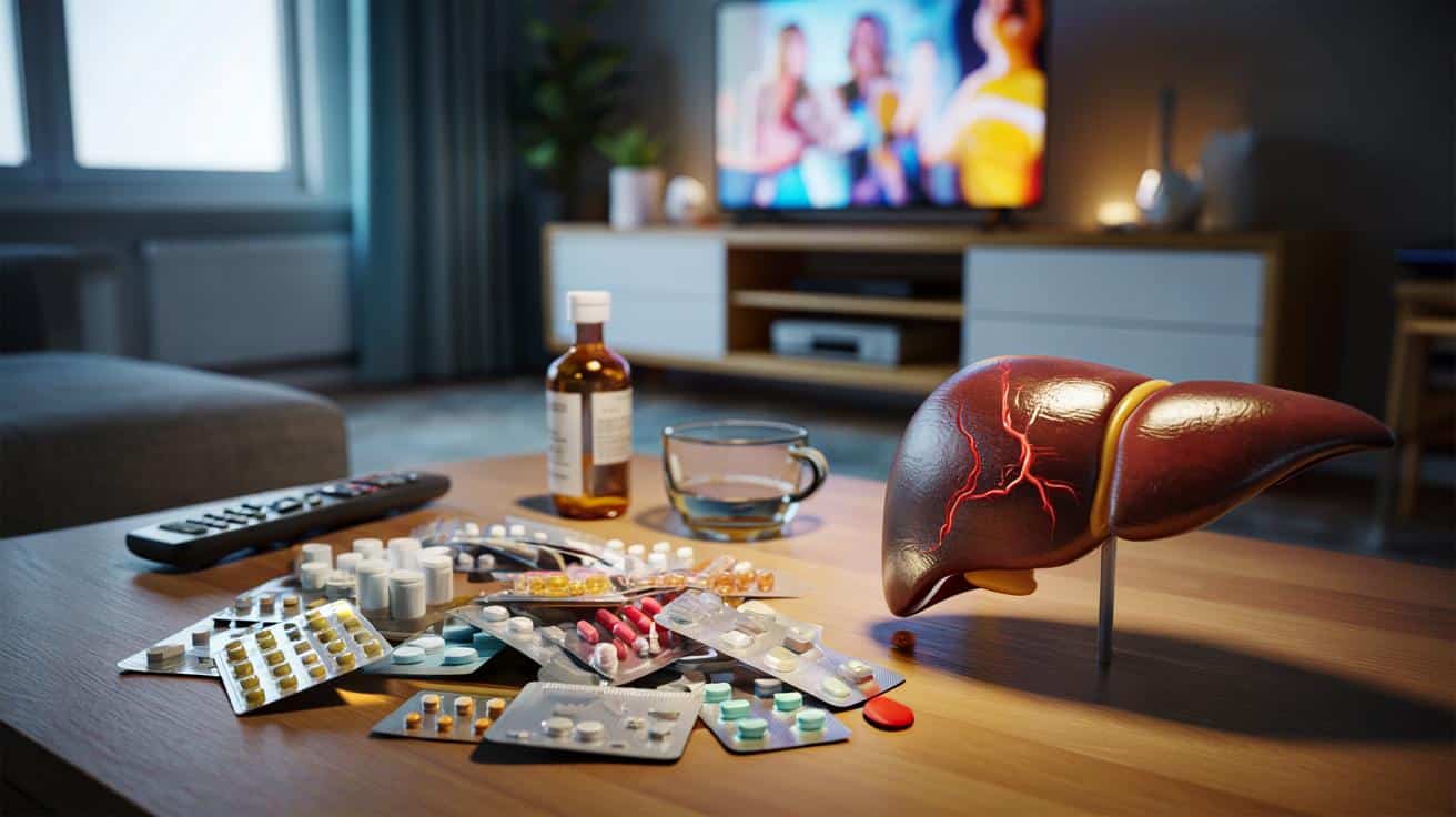 Lekarze ostrzegają: te 7 popularnych leków bez recepty niszczy wątrobę szybciej niż alkohol — większość Polaków bierze je codziennie