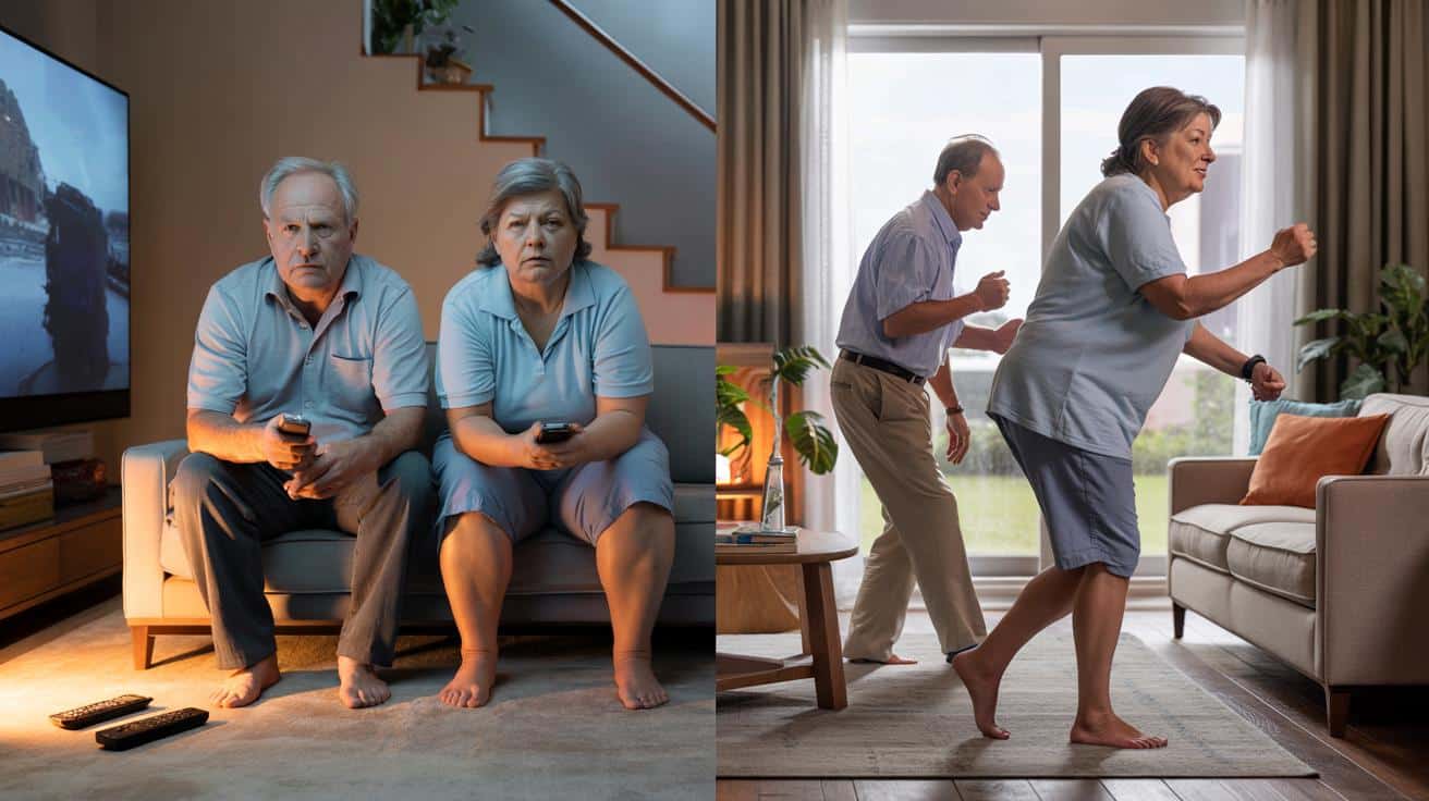 Lekarze ostrzegają, że wiele osób po 50 roku życia siedzi zbyt długo bez przerwy