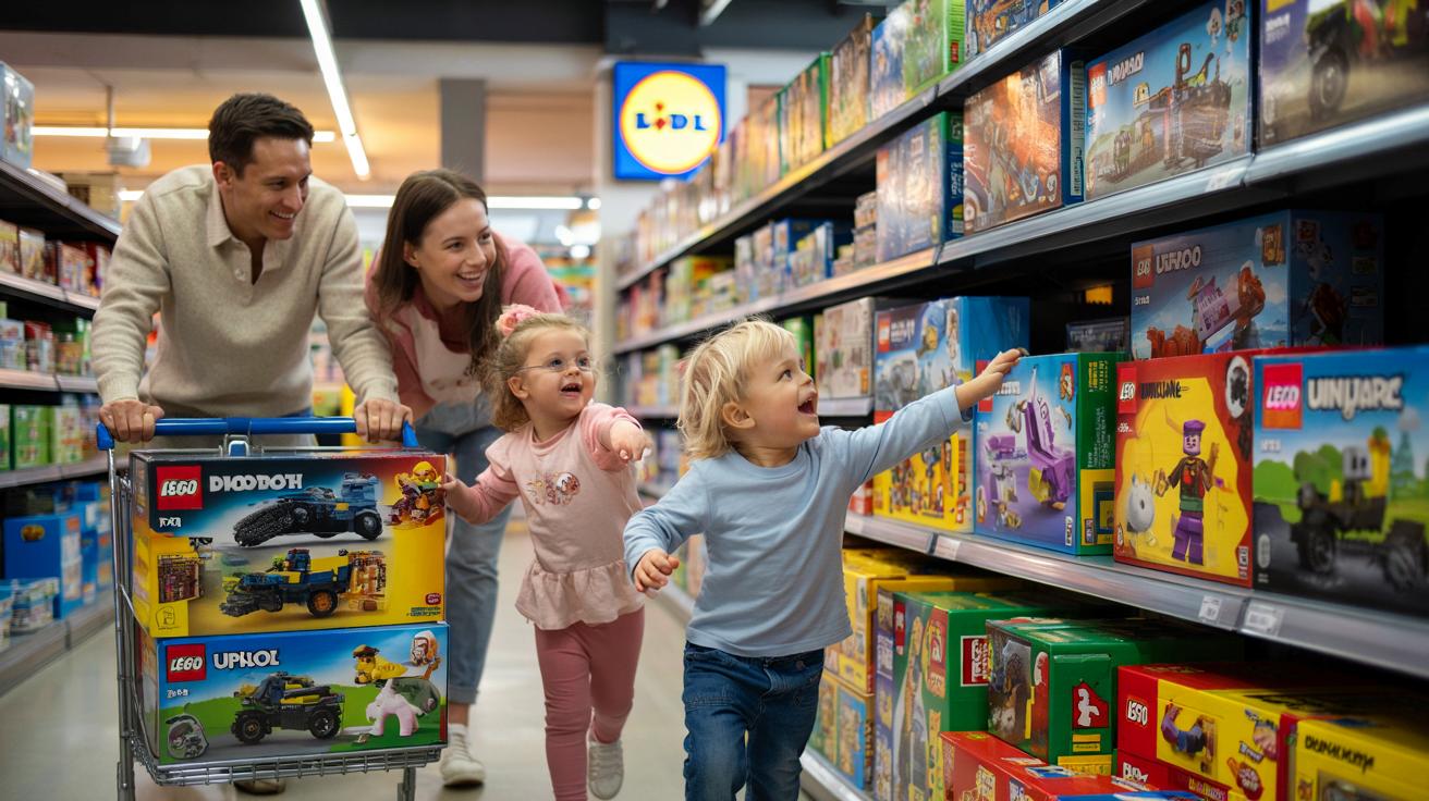 Lidl kusi zestawami LEGO za grosze. Rodzice już szykują koszyki