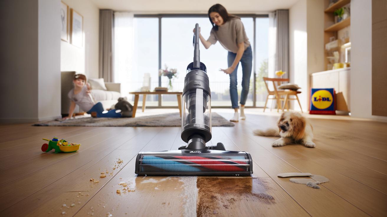 Lidl kusi nowym odkurzaczem 3 w 1. Myje, suszy i kosztuje grosze